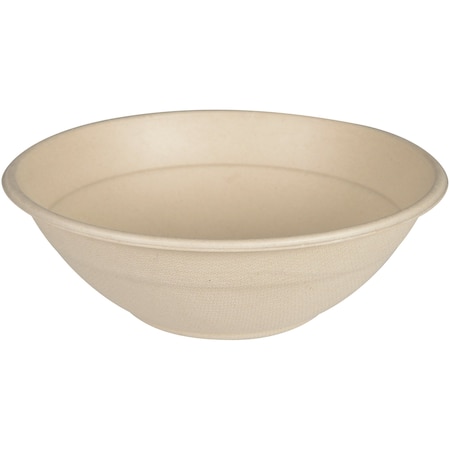 Abena Bowls, Serving, Eco-Friendly Sugar Cane Bagasse, 34 Ounce, For use with item No 1999901916, PK400 1999901915